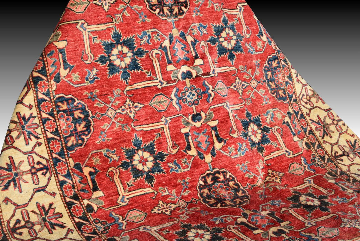 Ghazni Oriental Rug: 3.20 X 2.20 Meters - Handmade-photo-8