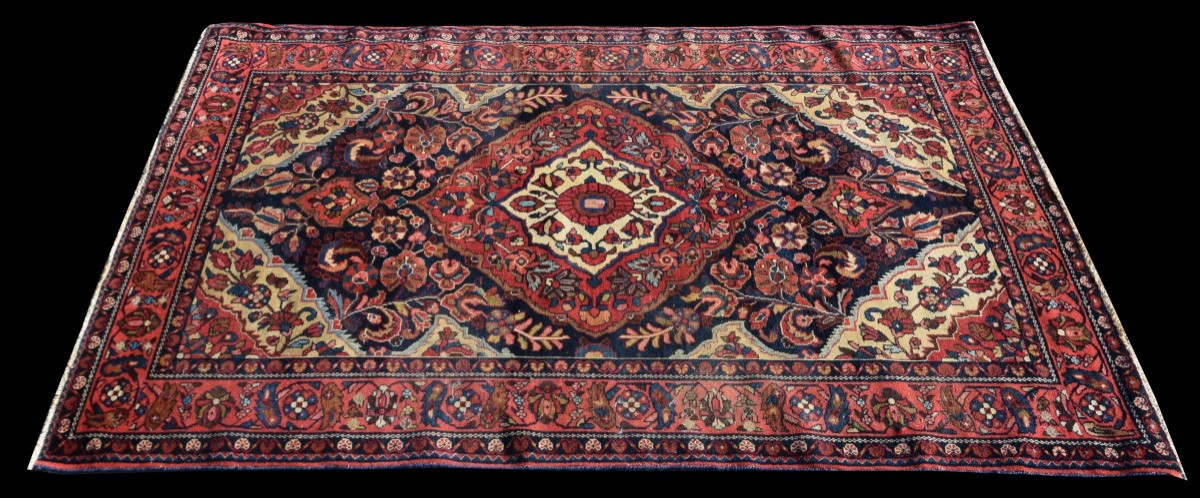 Tapis d'Orient Persan Iran Lilian : 1.47  X 1,97 Mètres-photo-3