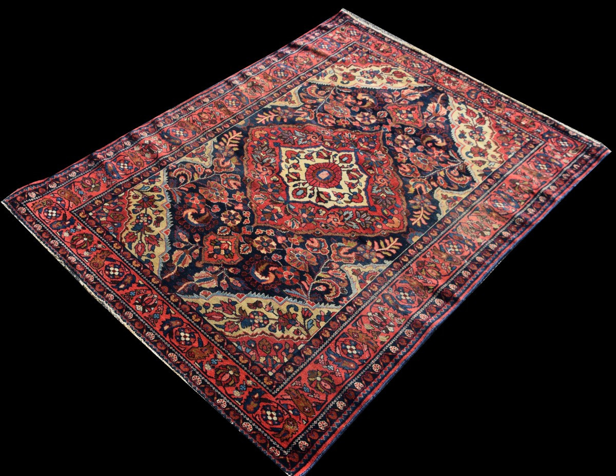 Tapis d'Orient Persan Iran Lilian : 1.47  X 1,97 Mètres-photo-4