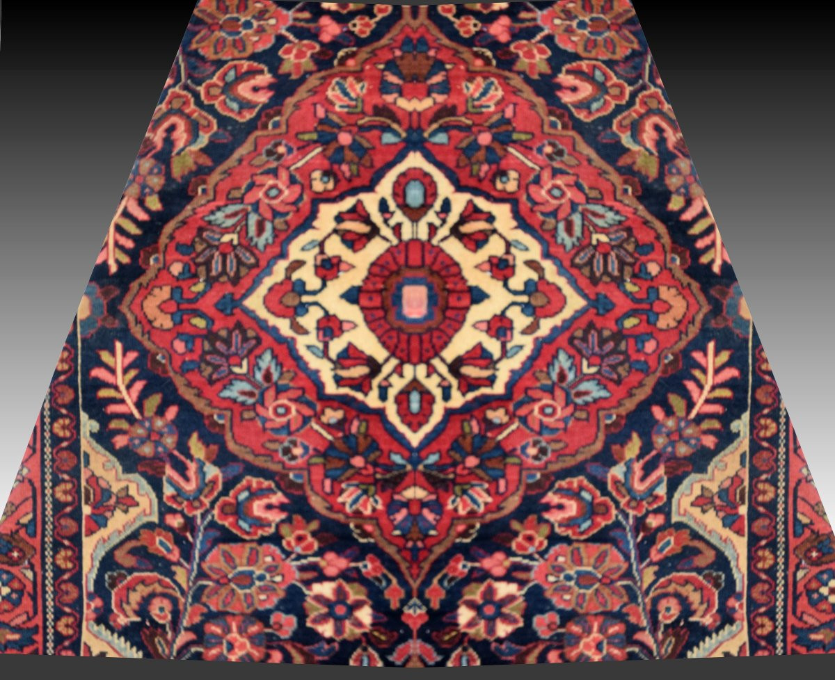 Tapis d'Orient Persan Iran Lilian : 1.47  X 1,97 Mètres-photo-6