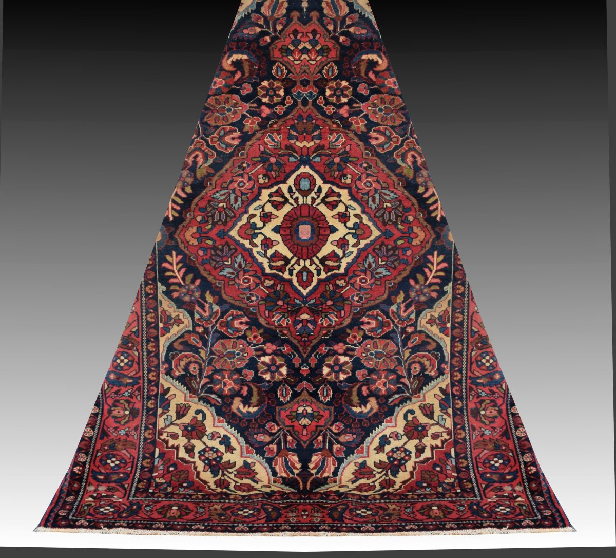 Tapis d'Orient Persan Iran Lilian : 1.47  X 1,97 Mètres-photo-7