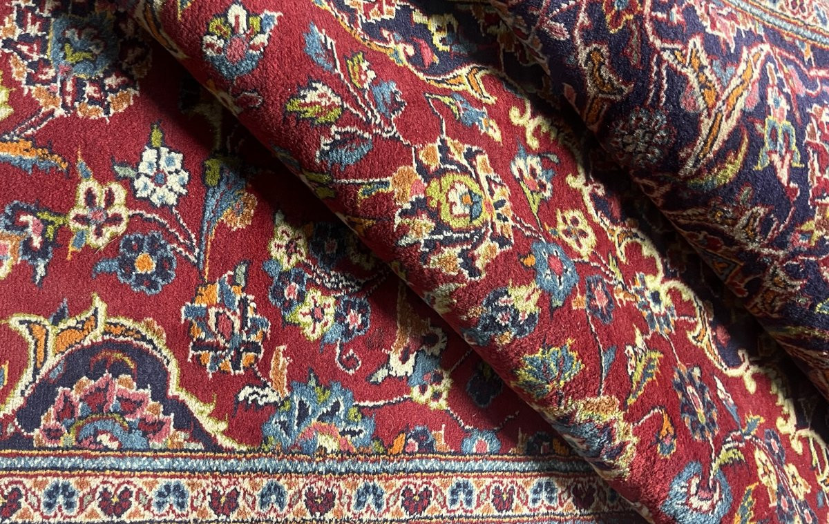 Tapis d'orient persan Iran : KASHAN 1.95 x 2.95 Mètres  - "Galerie Sardje"-photo-2