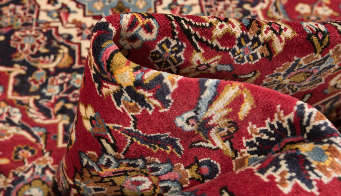 Tapis d'orient persan Iran : KASHAN 1.95 x 2.95 Mètres  - "Galerie Sardje"-photo-6