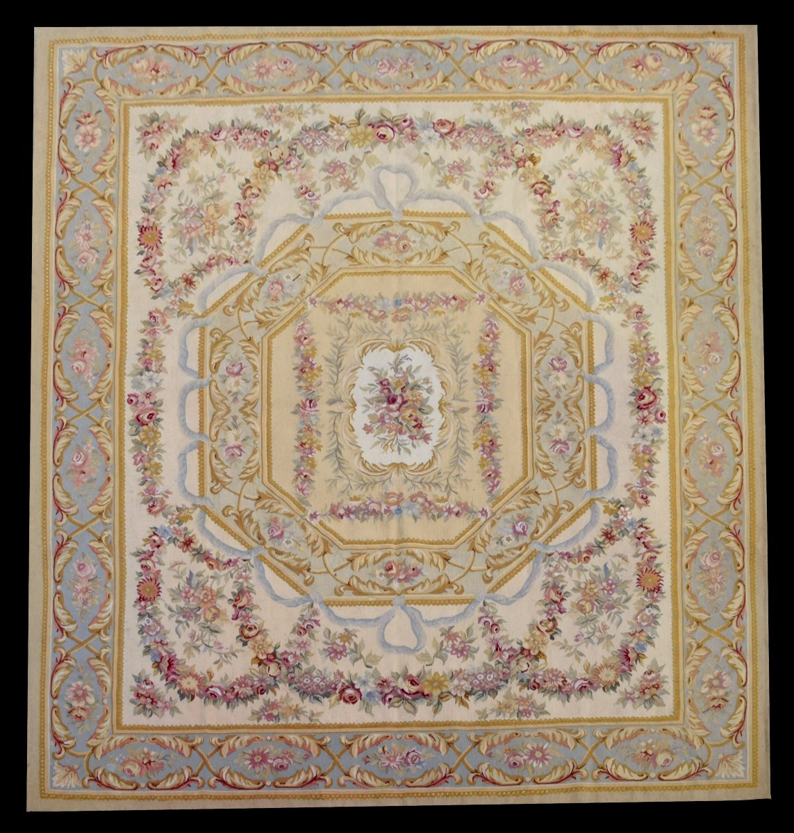 Proantic: Aubusson-style Carpet In The Taste Of The 18th Century -: 31