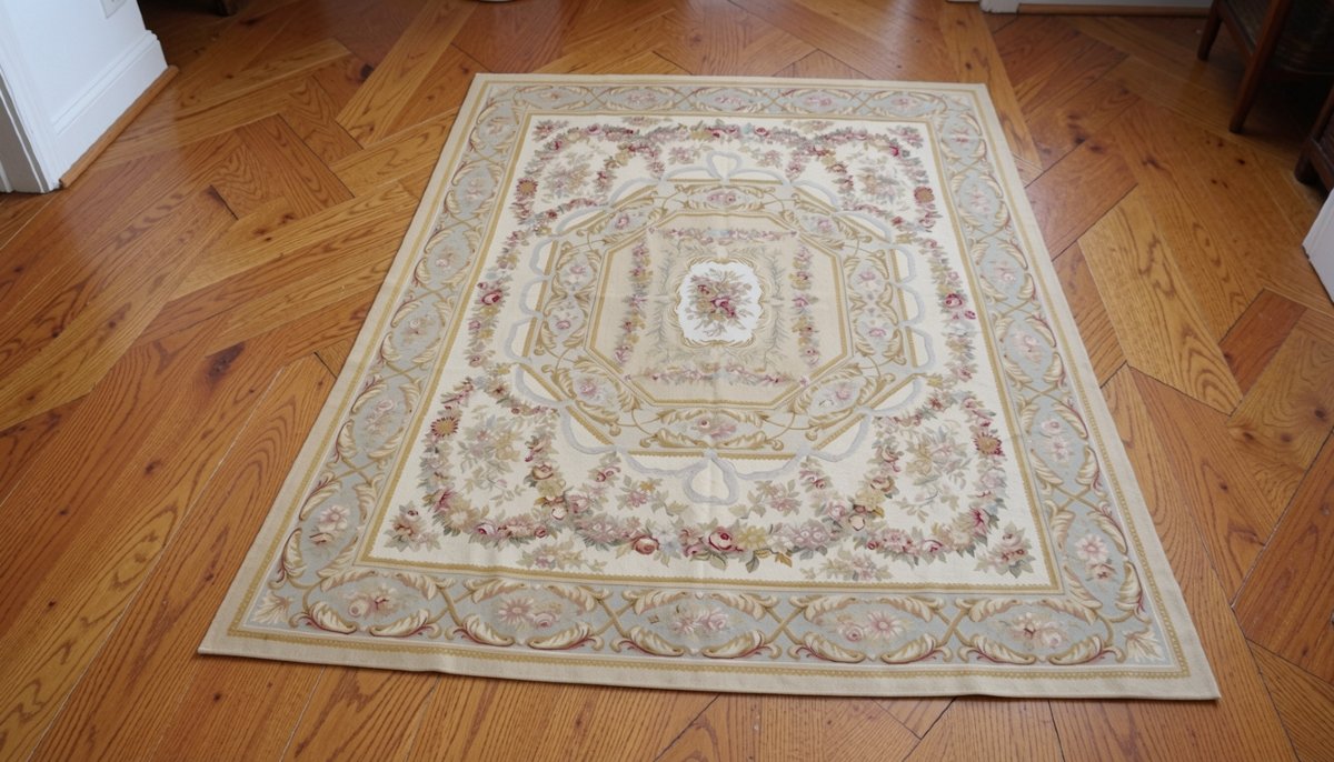 Tapis de style Aubusson dans le goût du XVIIIe siècle - : 315 x 240 cm-photo-5
