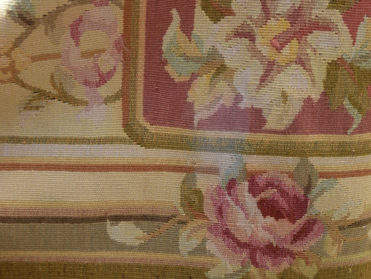 Tapis de style Aubusson dans le goût du XVIIIe siècle - : 180 x 278 cm-"Galerie Sardje"-photo-6
