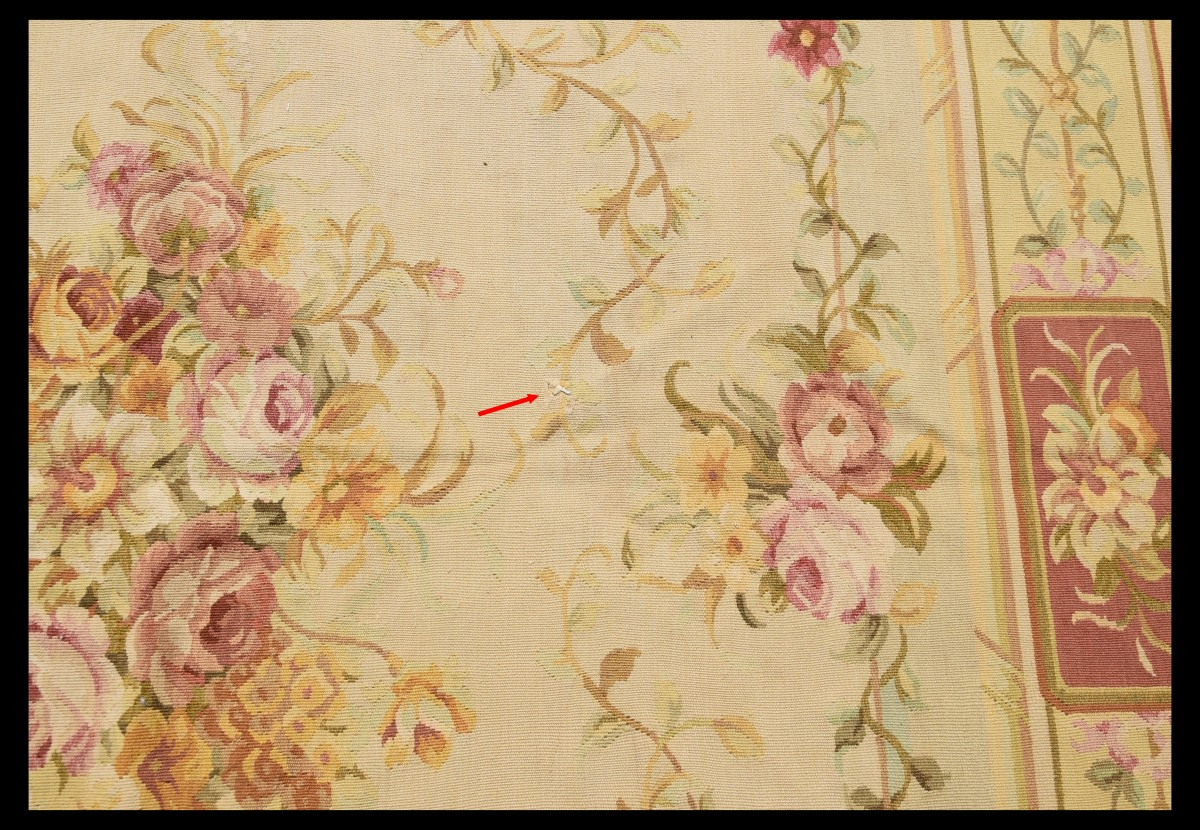 Tapis de style Aubusson dans le goût du XVIIIe siècle - : 180 x 278 cm-"Galerie Sardje"-photo-5