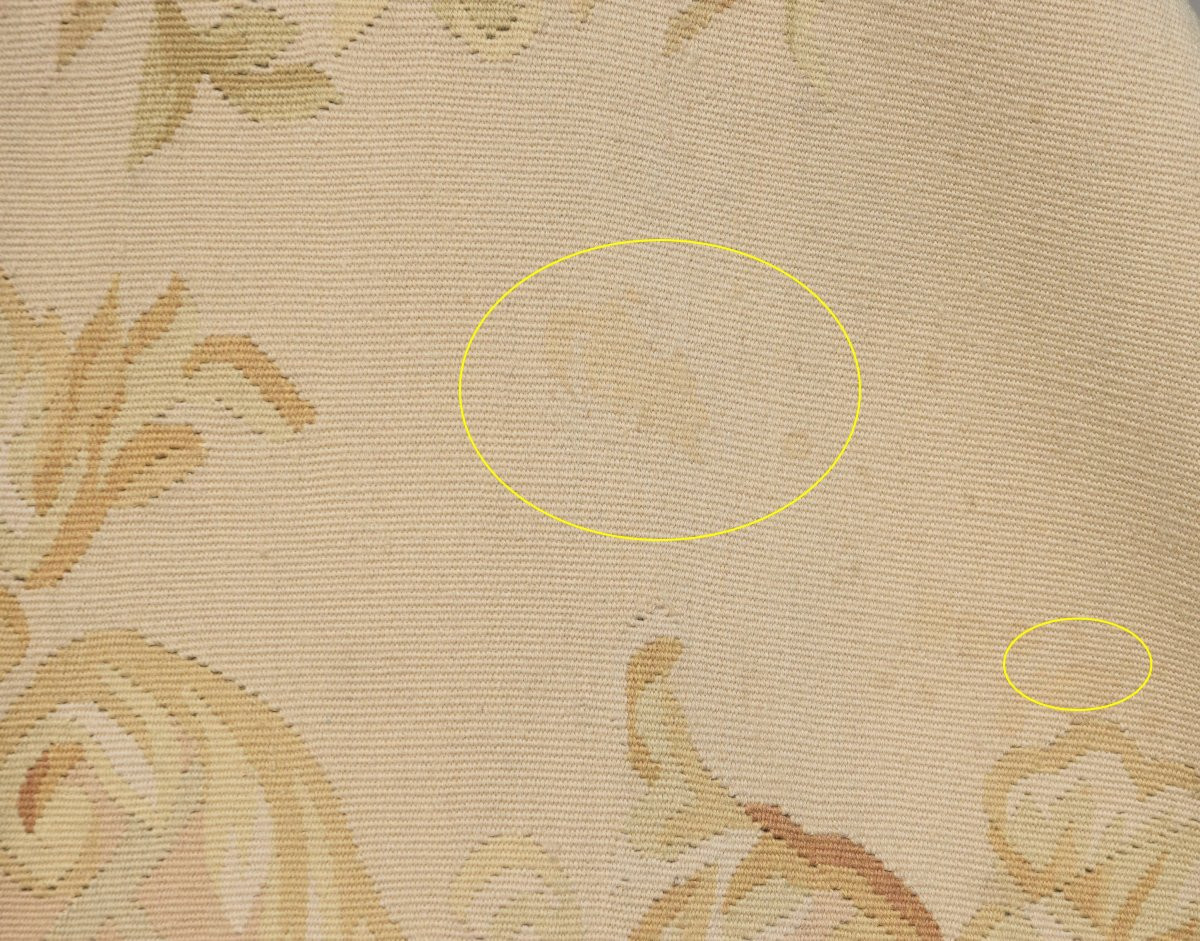 Aubusson Style Carpet In The 18th Century Style : 375 X 275 Cm-"galerie Sardje"-photo-3
