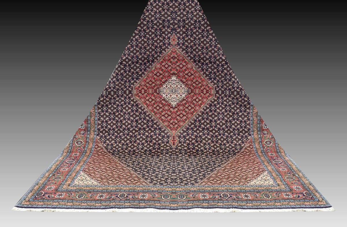 Persian Oriental Rug Iran Ardabil - Dim: 3.00 X 2.00 Mètres - "galerie Sardje"-photo-2