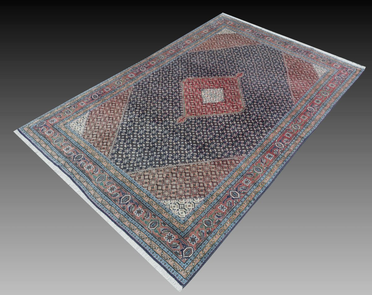 Persian Oriental Rug Iran Ardabil - Dim: 3.00 X 2.00 Mètres - "galerie Sardje"-photo-3