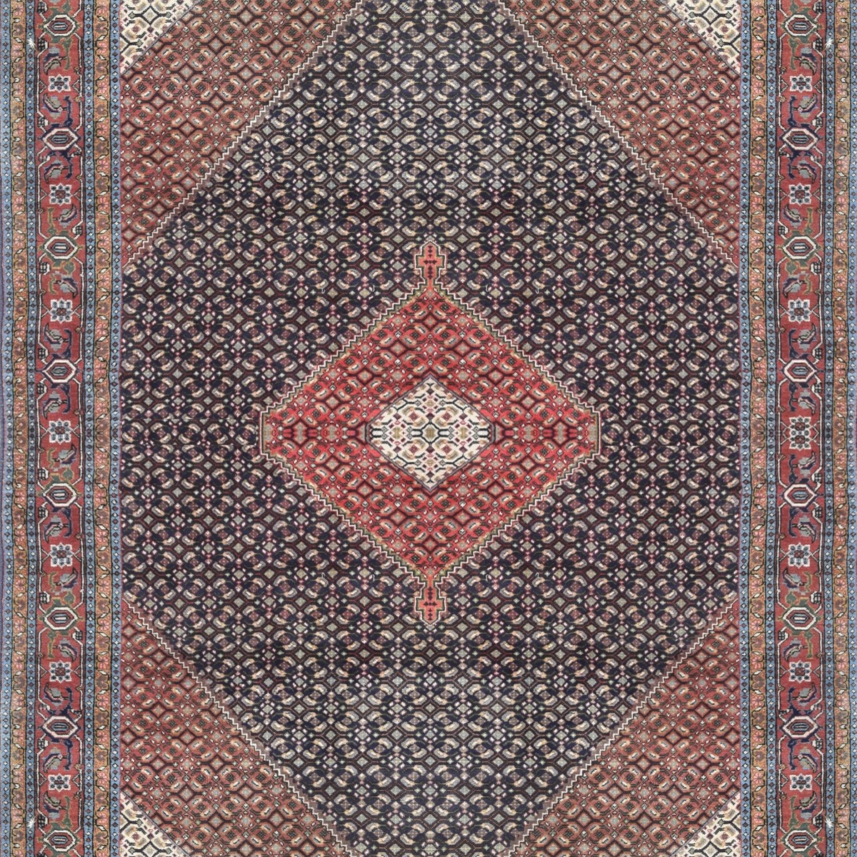 Persian Oriental Rug Iran Ardabil - Dim: 3.00 X 2.00 Mètres - "galerie Sardje"