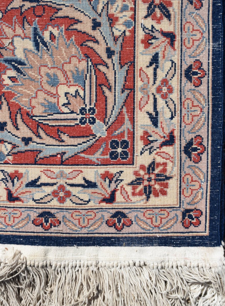 Tapis Sino-persan Ispahan-   Fait Main -   3.00 X 2.00 Mètres- "Galerie Sardje"-photo-5