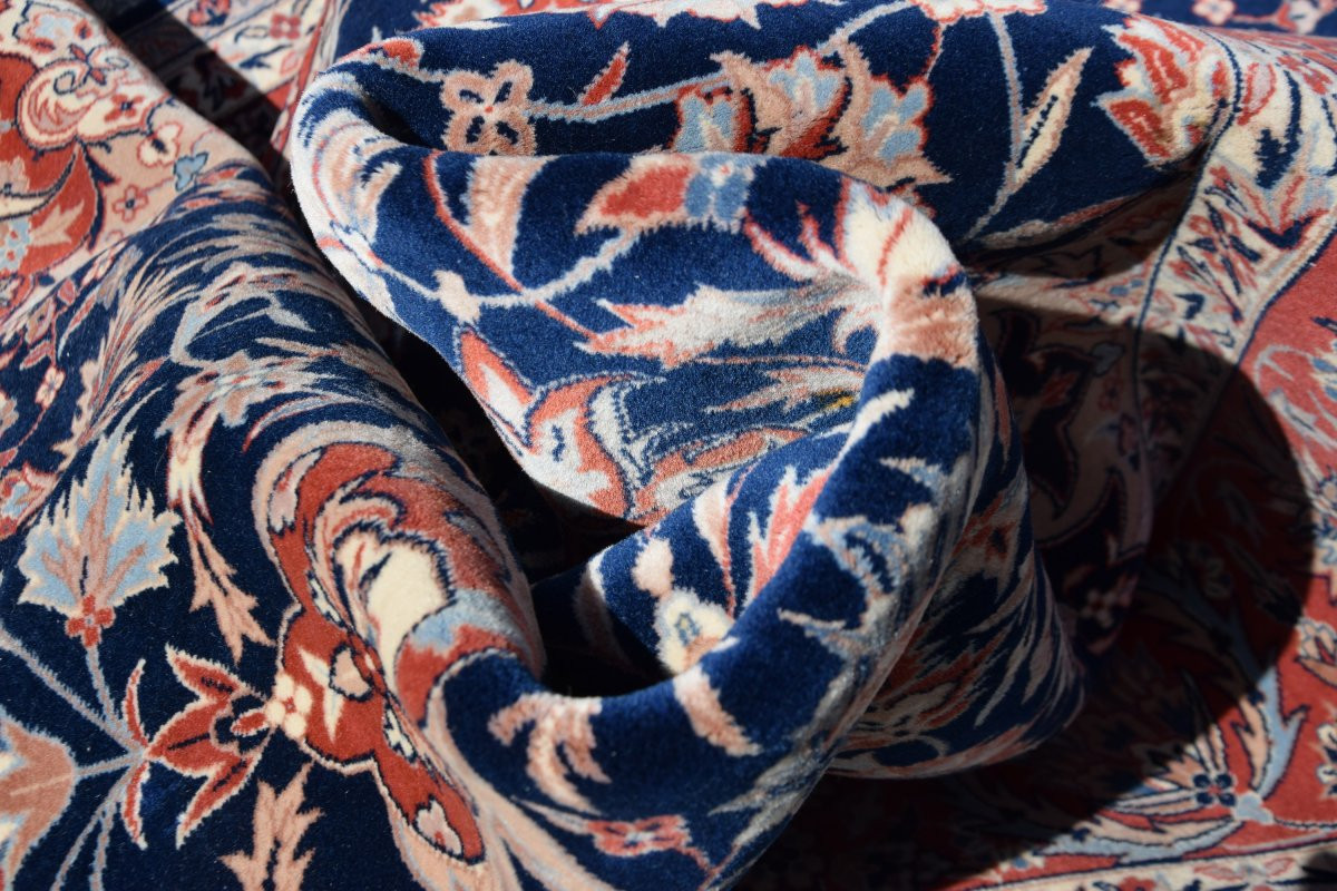 Tapis Sino-persan Ispahan-   Fait Main -   3.00 X 2.00 Mètres- "Galerie Sardje"-photo-7