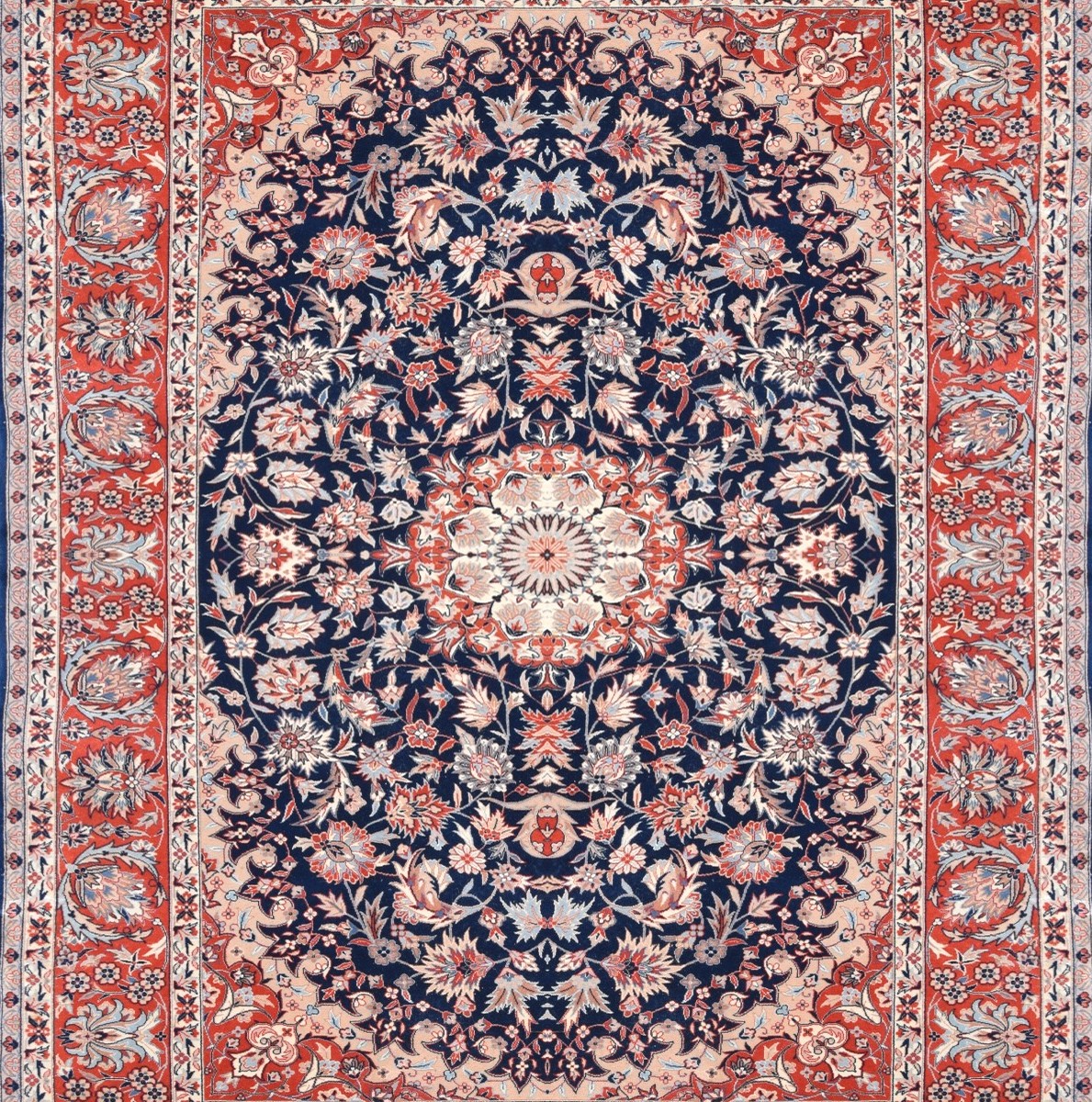 Tapis Sino-persan Ispahan-   Fait Main -   3.00 X 2.00 Mètres- "Galerie Sardje"