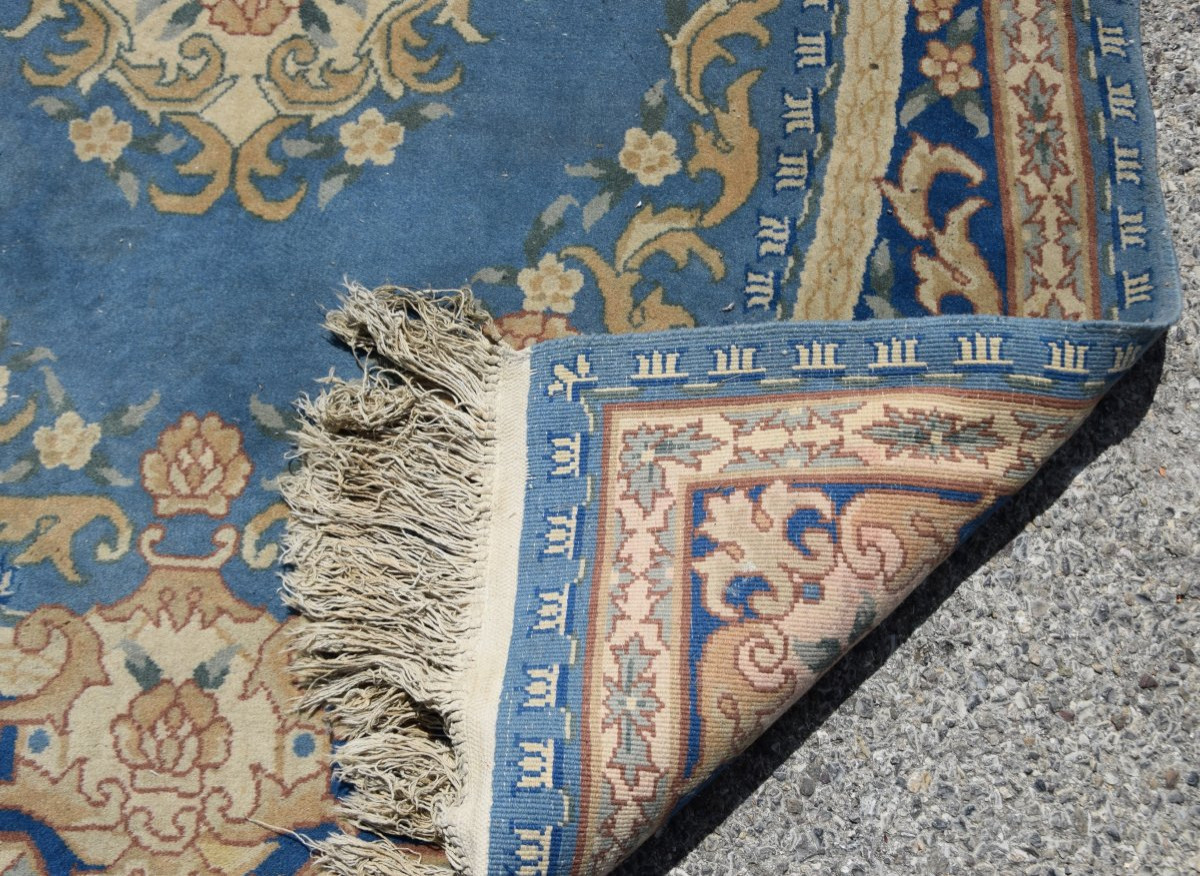 Tapis d'orient Indo-Savonnerie - 122 x 180 cm - "Galerie Sardje"-photo-2