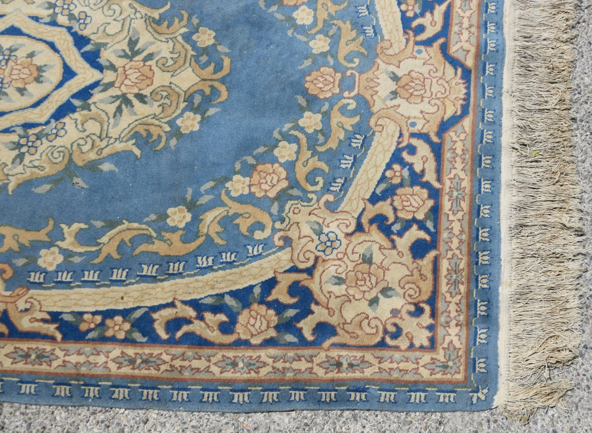Tapis d'orient Indo-Savonnerie - 122 x 180 cm - "Galerie Sardje"-photo-5