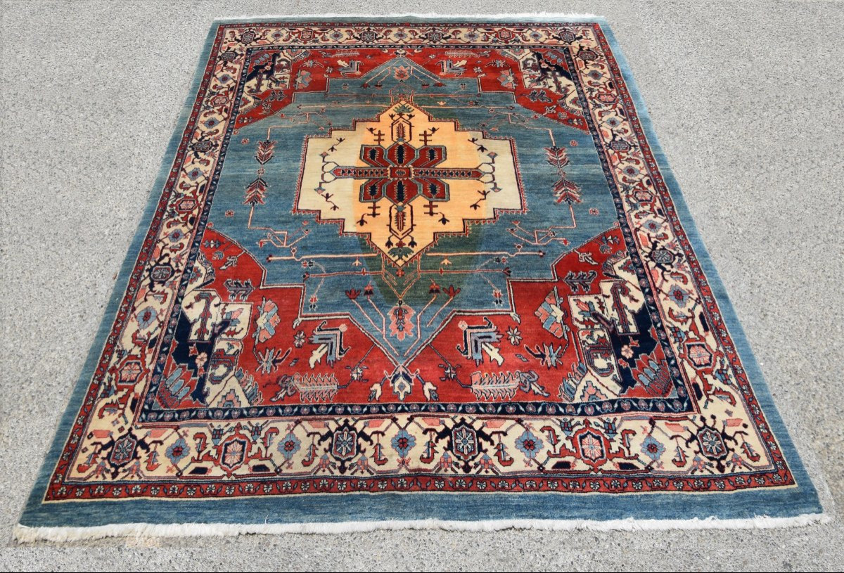 Tapis d'Orient Persan Iran GABBEH - Dim: 3.50 X 2.50 Mètres - "Galerie Sardje"-photo-3