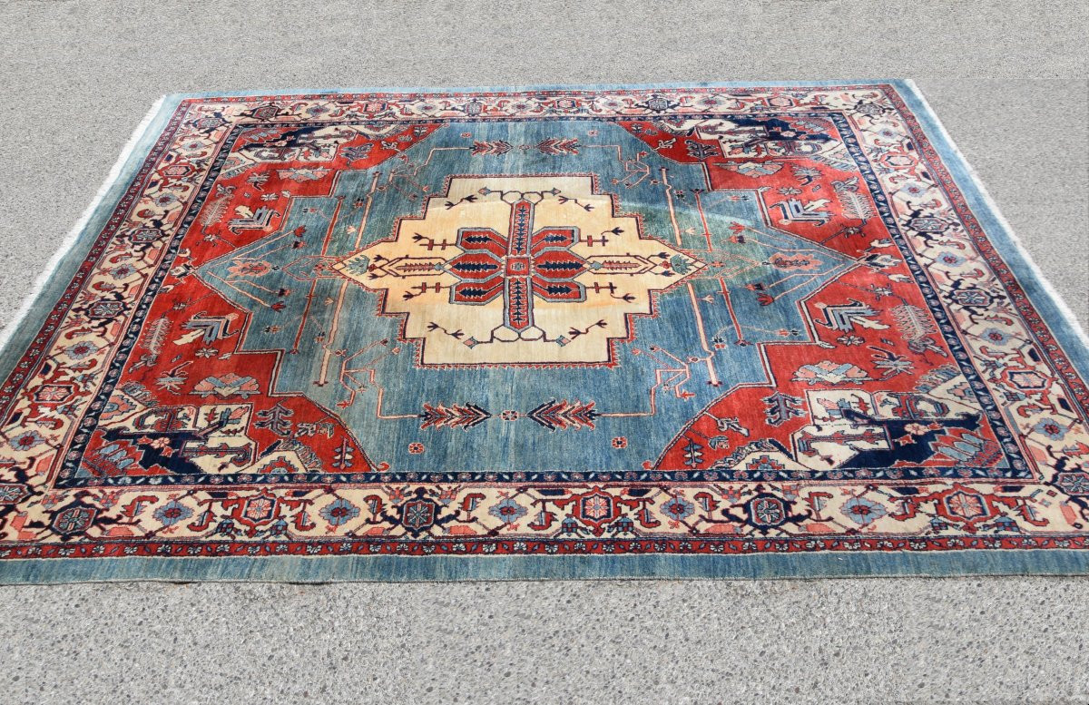 Tapis d'Orient Persan Iran GABBEH - Dim: 3.50 X 2.50 Mètres - "Galerie Sardje"-photo-4