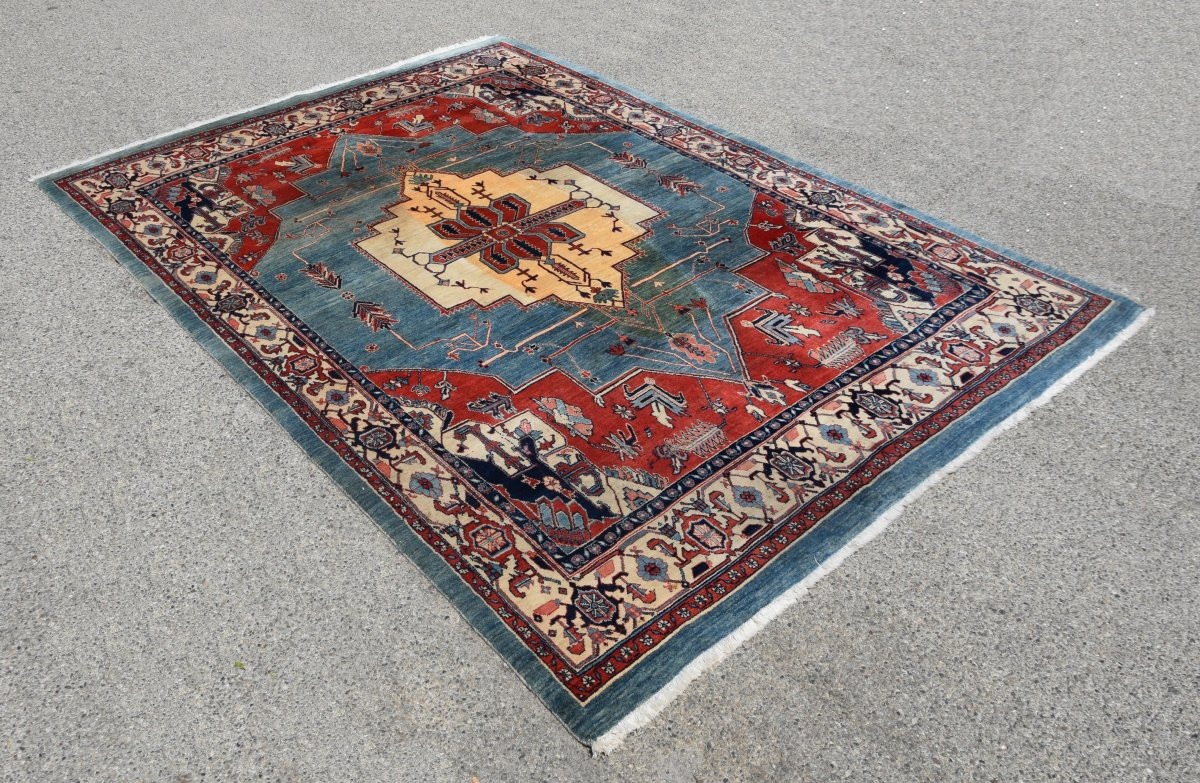 Tapis d'Orient Persan Iran GABBEH - Dim: 3.50 X 2.50 Mètres - "Galerie Sardje"-photo-1