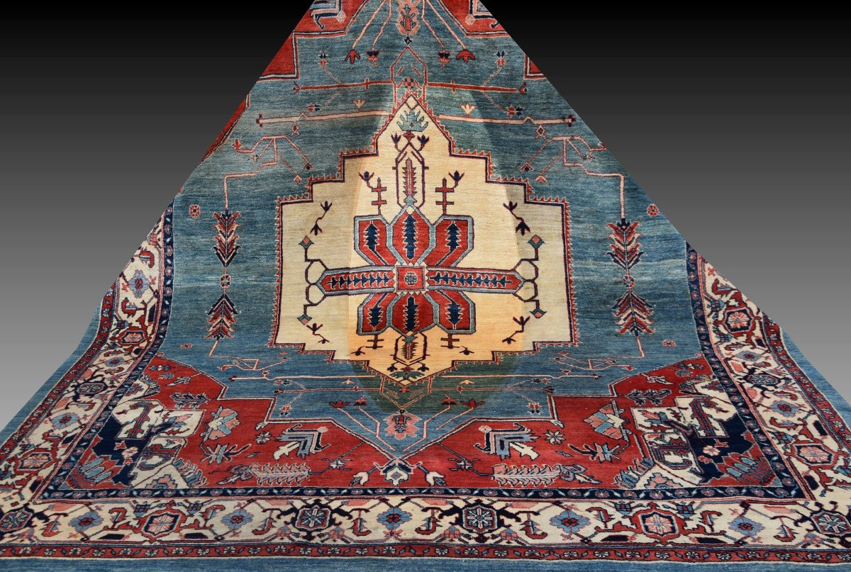Tapis d'Orient Persan Iran GABBEH - Dim: 3.50 X 2.50 Mètres - "Galerie Sardje"-photo-5