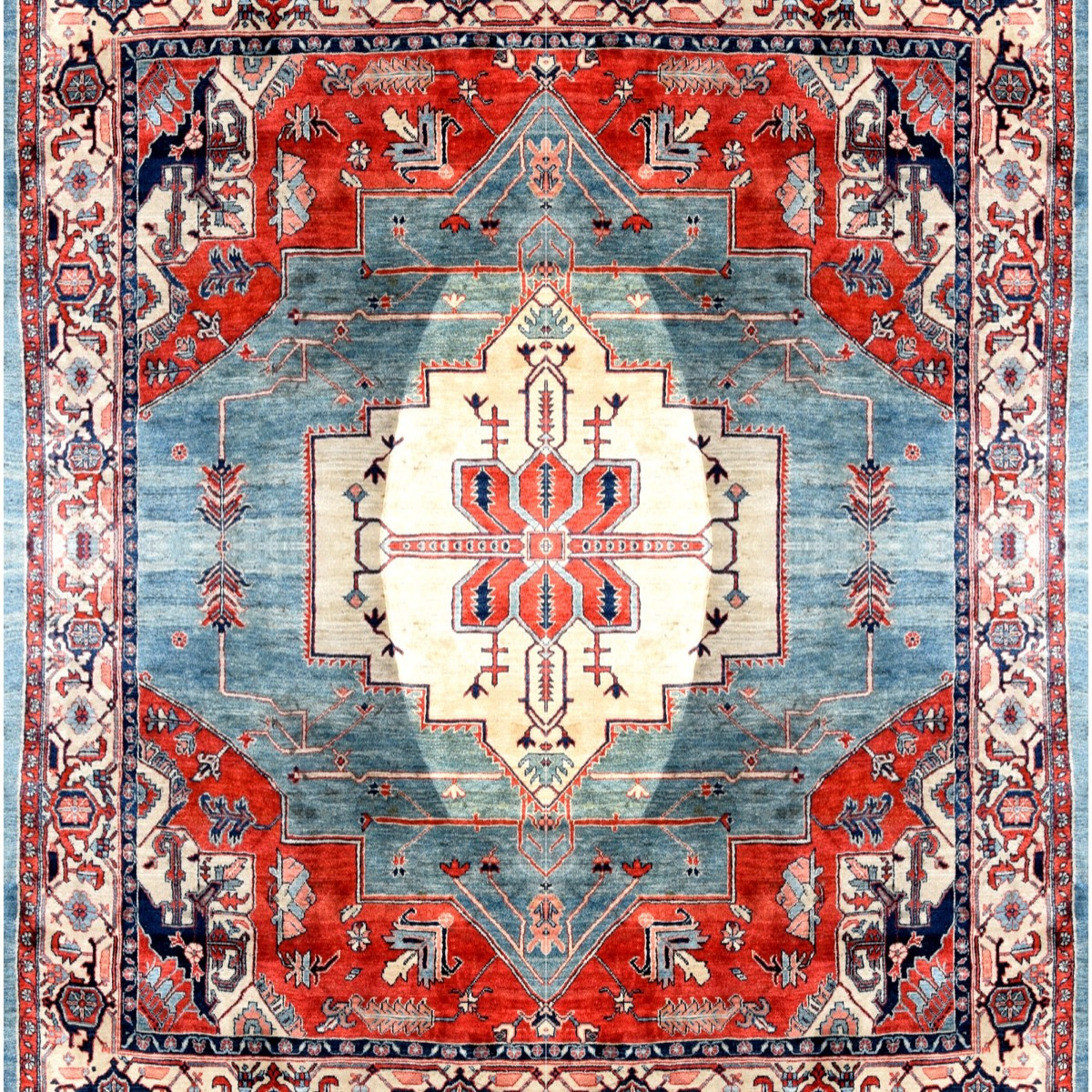 Tapis d'Orient Persan Iran GABBEH - Dim: 3.50 X 2.50 Mètres - "Galerie Sardje"