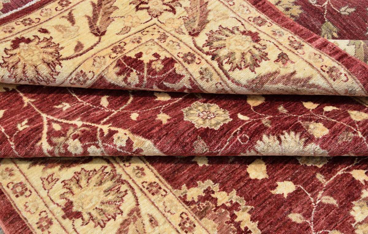Oriental Rug Ziegler : 1.70 X 2.45 Meters - Handmade Wool "galerie Sardje"-photo-1