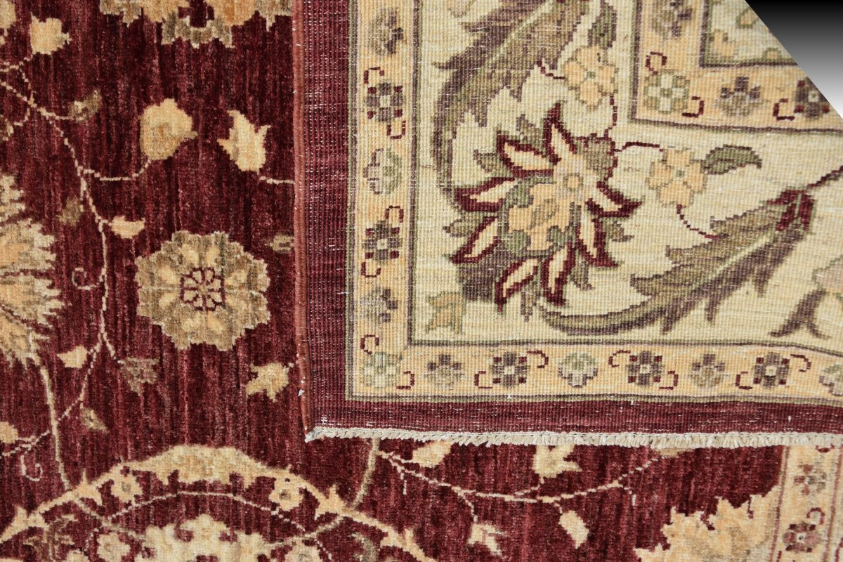 Oriental Rug Ziegler : 1.70 X 2.45 Meters - Handmade Wool "galerie Sardje"-photo-2