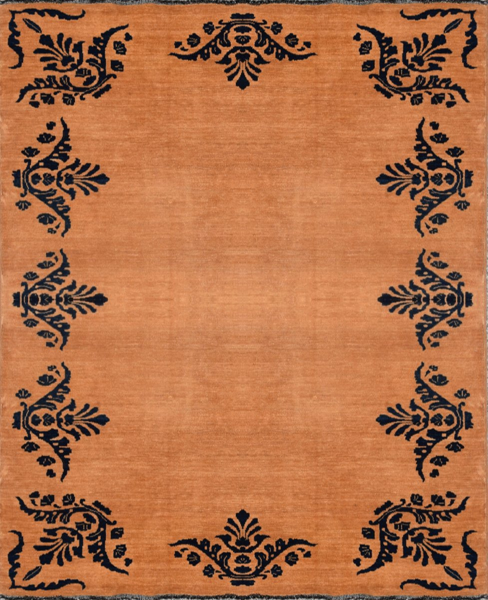 Tapis d'orient  Chobi Ziegler 200 × 295 Cm  Noué main-"Galerie Sardje"-photo-2