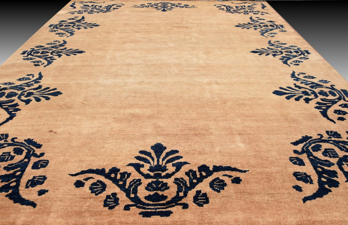 Tapis d'orient  Chobi Ziegler 200 × 295 Cm  Noué main-"Galerie Sardje"-photo-4