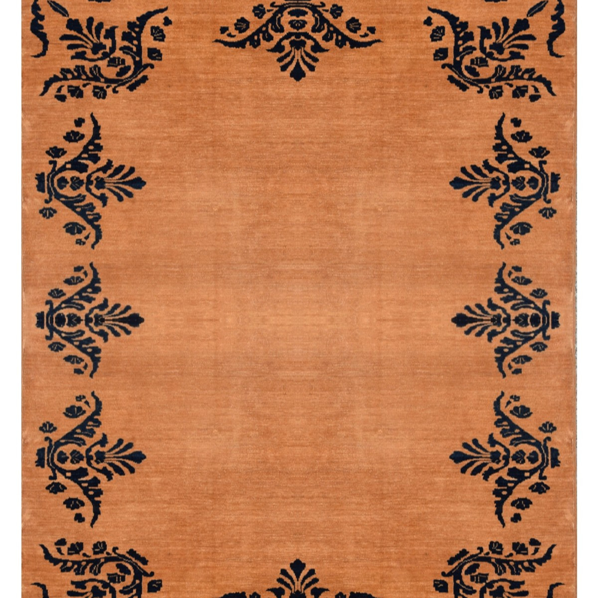 Tapis d'orient  Chobi Ziegler 200 × 295 Cm  Noué main-"Galerie Sardje"
