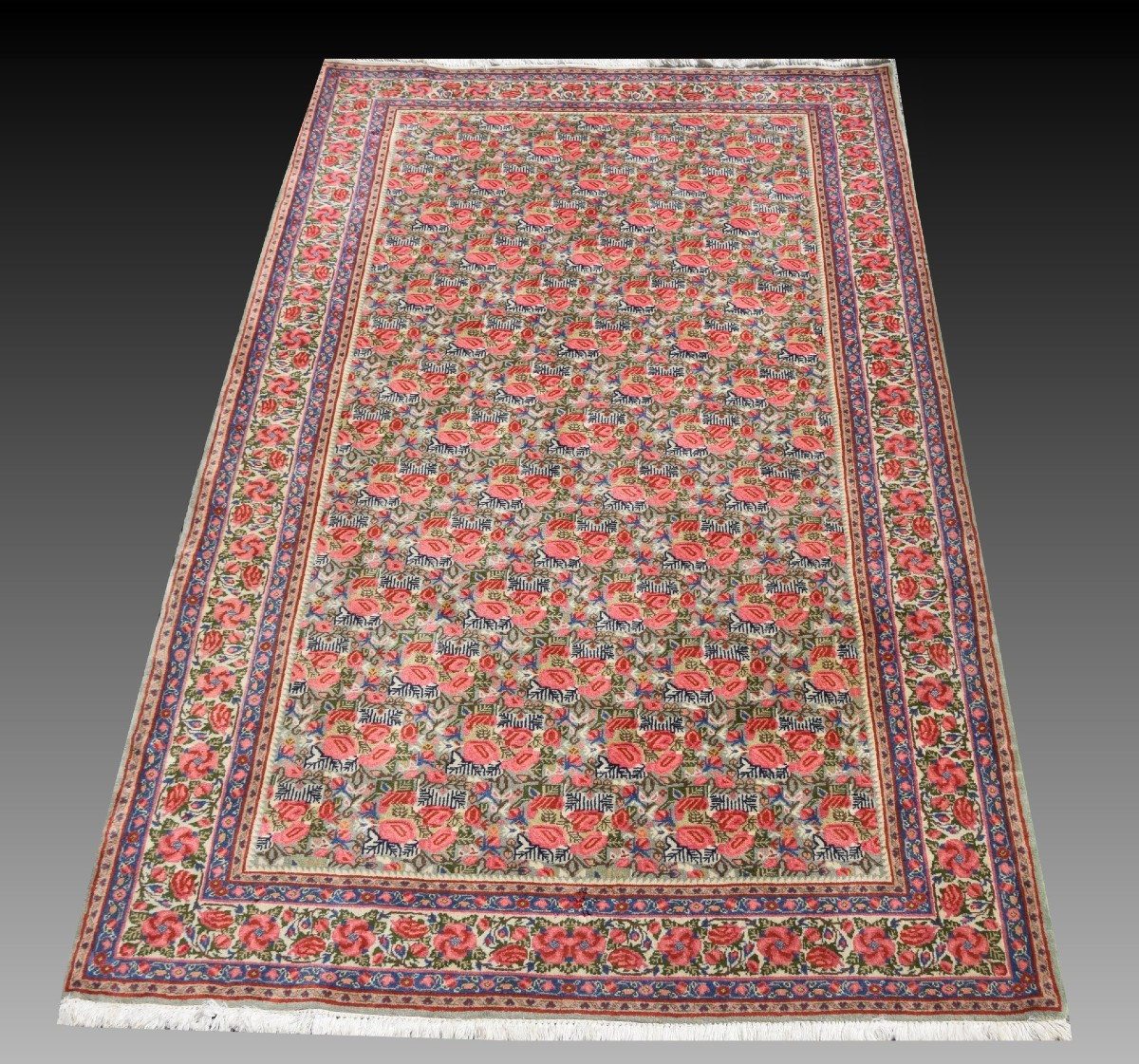 Tapis d'Orient  Persan Iran BIDJAR - Dim: 2.45 X 1.50 Mètres -"Galerie Sardje"-photo-1