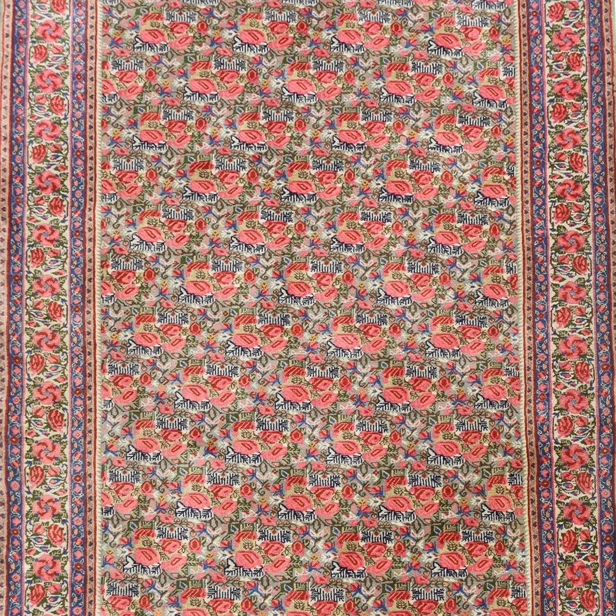 Tapis d'Orient  Persan Iran BIDJAR - Dim: 2.45 X 1.50 Mètres -"Galerie Sardje"