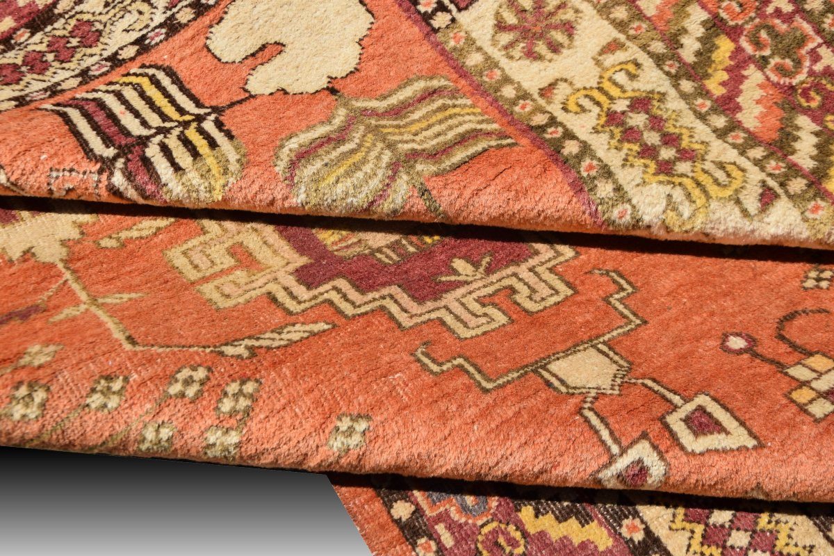 Rug Khotan Turkestan - Samarkand : 285x138 Cm "galerie Sardje"-photo-3