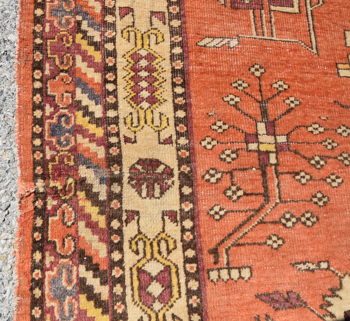 Rug Khotan Turkestan - Samarkand : 285x138 Cm "galerie Sardje"-photo-4
