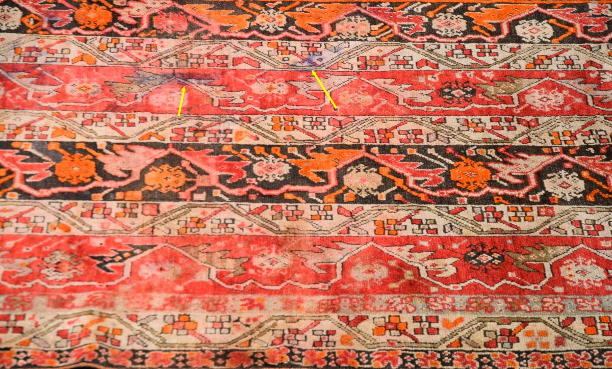 Tapis ancien caucasien Daghestan : 315 x 125 Cm -"Galerie Sardje"-photo-2