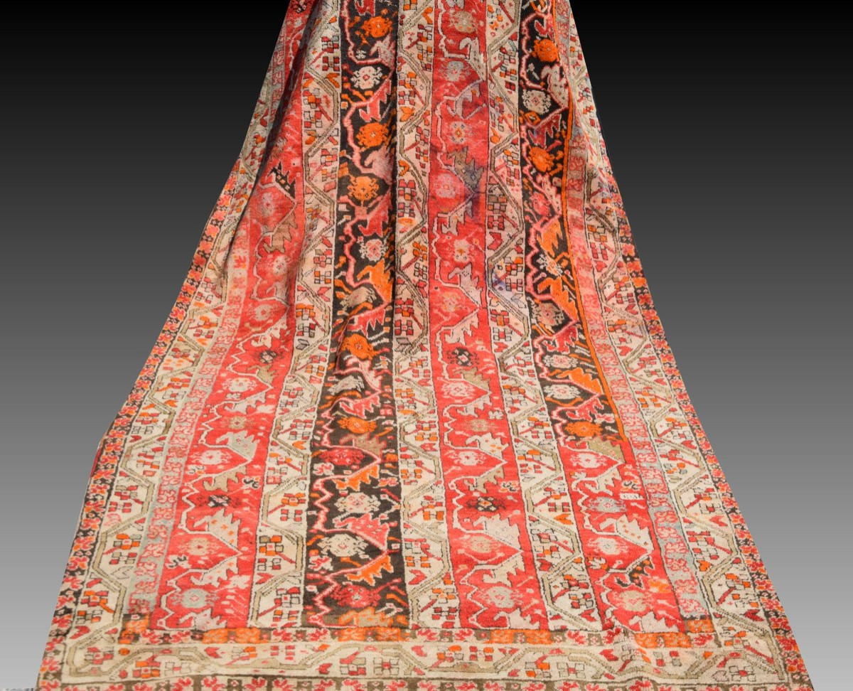 Tapis ancien caucasien Daghestan : 315 x 125 Cm -"Galerie Sardje"-photo-3