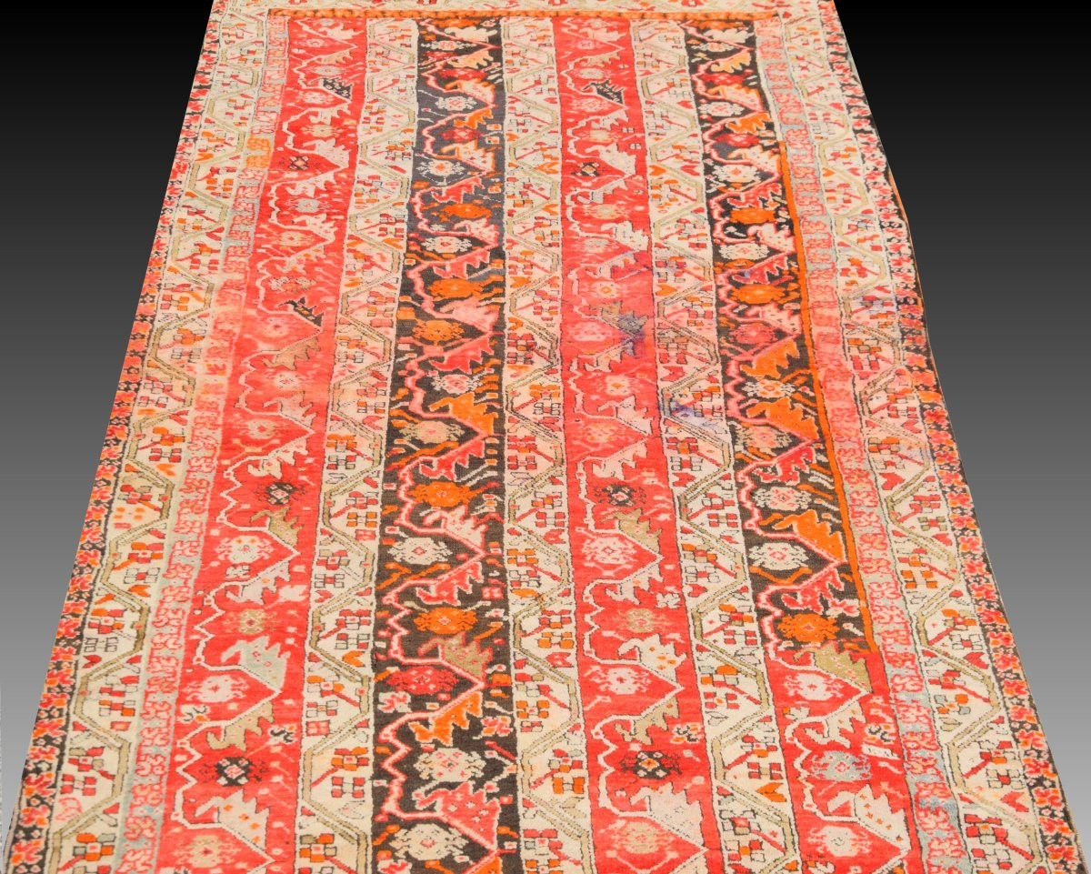 Tapis ancien caucasien Daghestan : 315 x 125 Cm -"Galerie Sardje"-photo-7