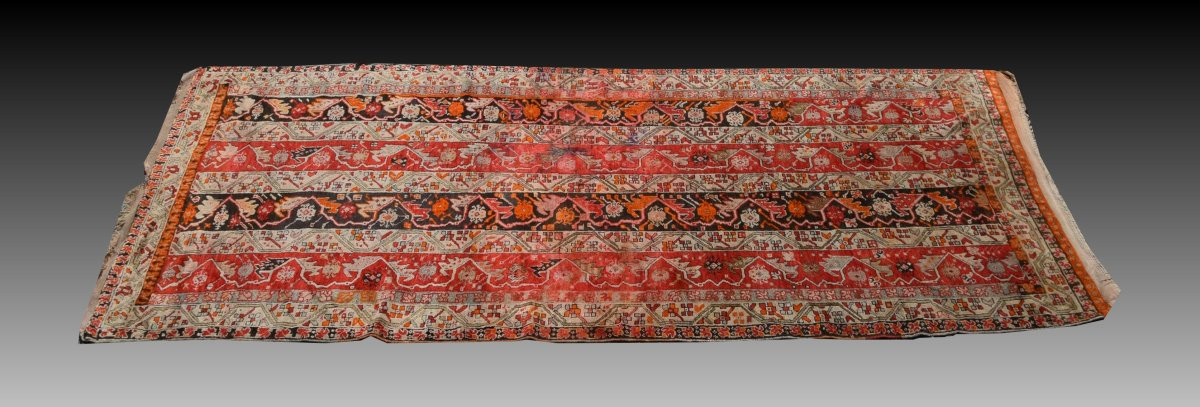 Tapis ancien caucasien Daghestan : 315 x 125 Cm -"Galerie Sardje"-photo-1