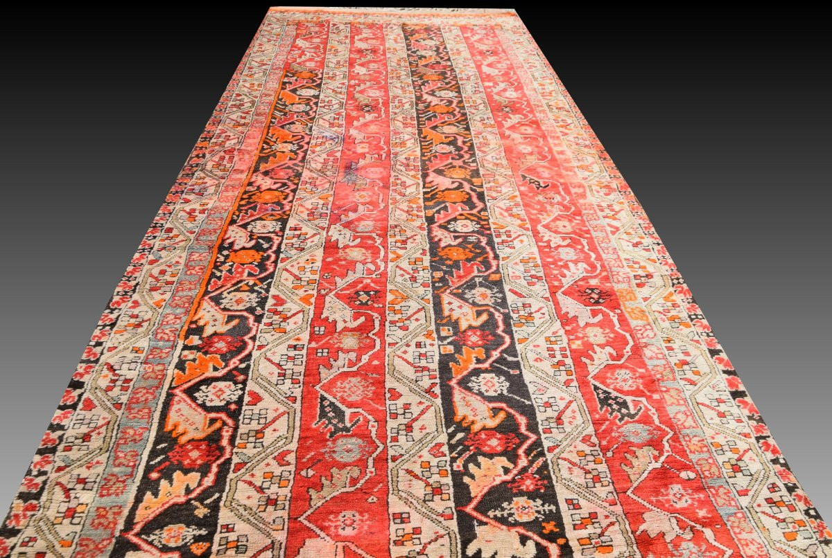 Tapis ancien caucasien Daghestan : 315 x 125 Cm -"Galerie Sardje"-photo-2