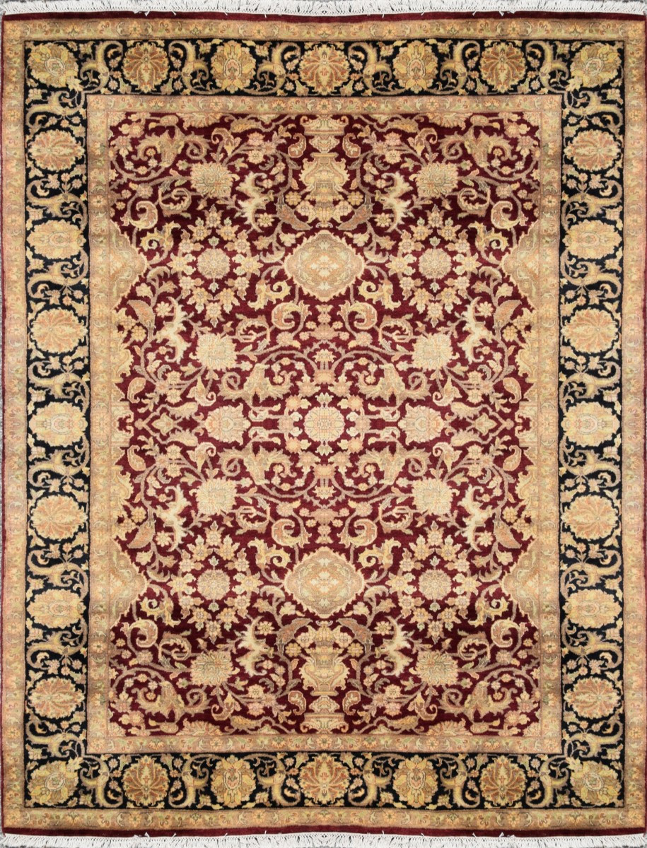 Tapis d'orient AGRA Inde : 2.10 x 3.03 Mètres - "Galerie Sardje" N°1-photo-2