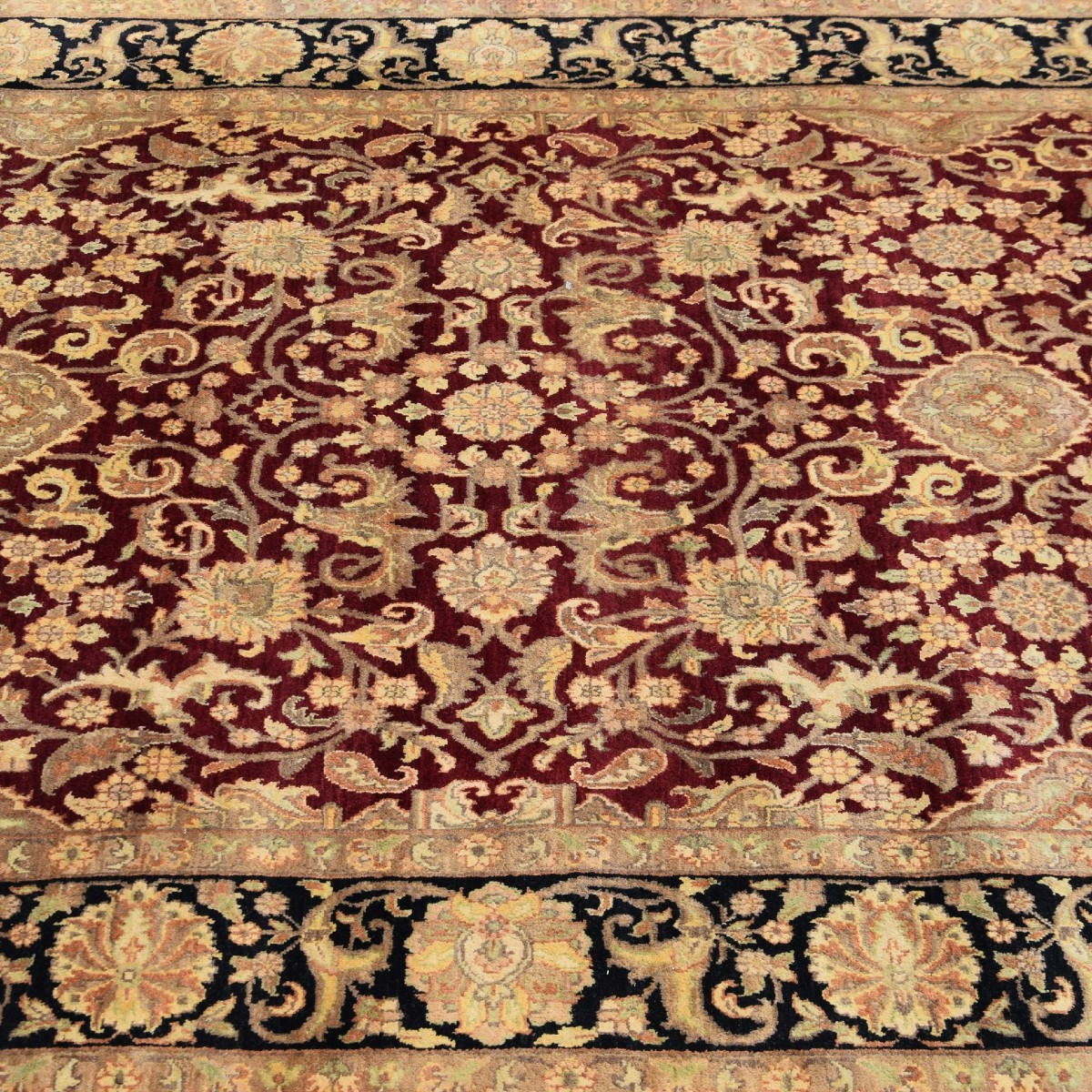 Tapis d'orient AGRA Inde : 2.10 x 3.03 Mètres - "Galerie Sardje" N°1