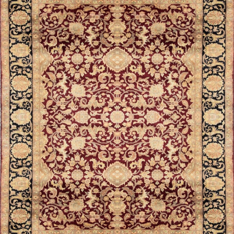 Oriental Rug Agra India : 2.10 X 3.03 Meters - "galerie Sardje"