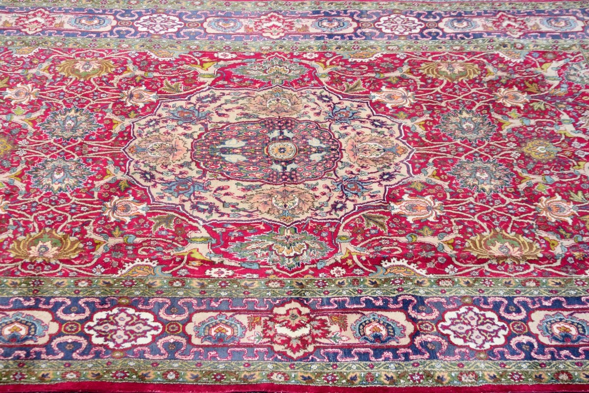 Oriental Rug Kirman Iran Wool : 3.00 X 2.00 Mètres - "galerie Sardje"-photo-2