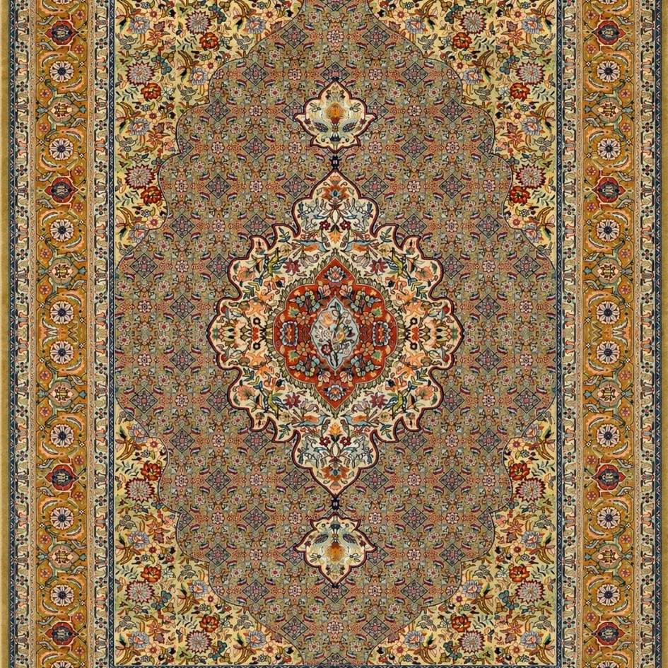 Tapis d'orient TABRIZ Iran : 2.08 x 3.08 Mètres en laine "Galerie Sardje"