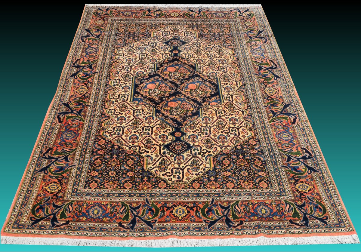 Tapis d'orient Senneh Iran : 190 x 290 Cm Kurdistan perse – "Galerie Sardje"-photo-2