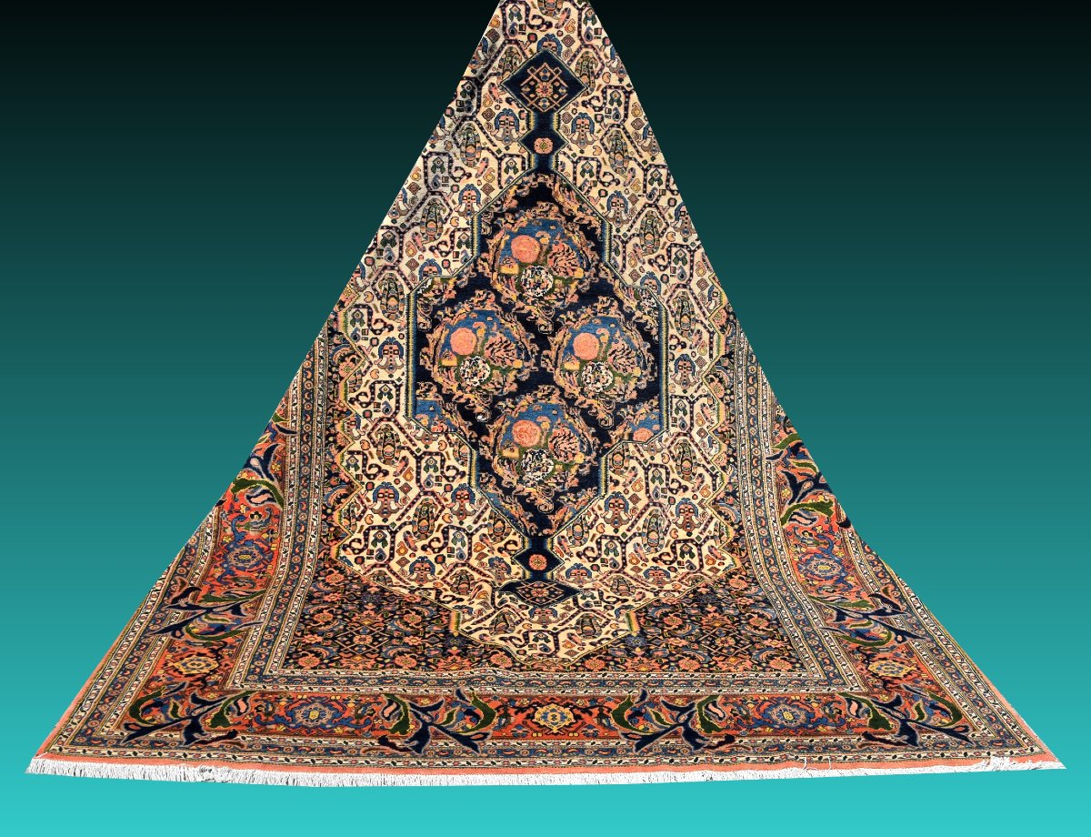Tapis d'orient Senneh Iran : 190 x 290 Cm Kurdistan perse – "Galerie Sardje"-photo-3
