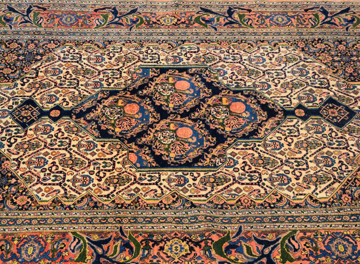 Tapis d'orient Senneh Iran : 190 x 290 Cm Kurdistan perse – "Galerie Sardje"-photo-4