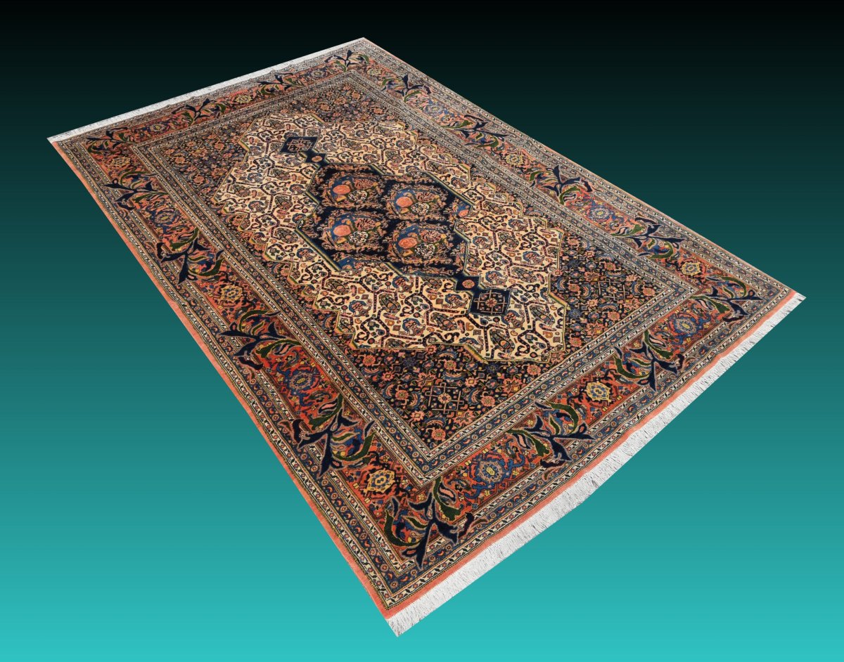 Tapis d'orient Senneh Iran : 190 x 290 Cm Kurdistan perse – "Galerie Sardje"-photo-5
