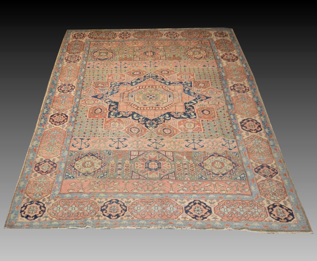 Tapis d'Iran Ardabil « esprit Mamelouk » – début du XXᵉ siècle : 200 × 290 cm  "Galerie Sardje"-photo-3