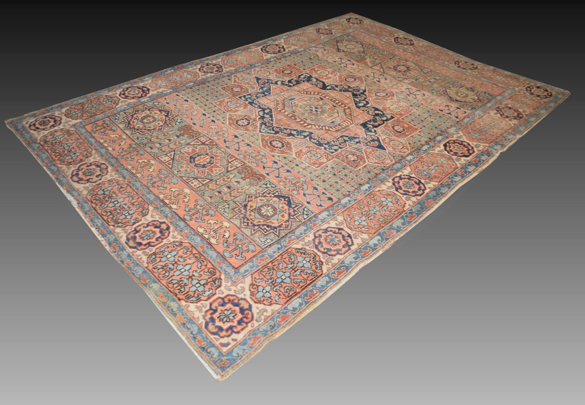 Tapis d'Iran Ardabil « esprit Mamelouk » – début du XXᵉ siècle : 200 × 290 cm  "Galerie Sardje"-photo-4